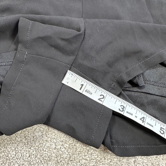 Express Women’s V-Neck Romper Shorts Chiffon Keyhole Back in Black 12 - Picture 12 of 14